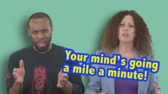 A Mile A Minute — американский английский, сленг и идиомы