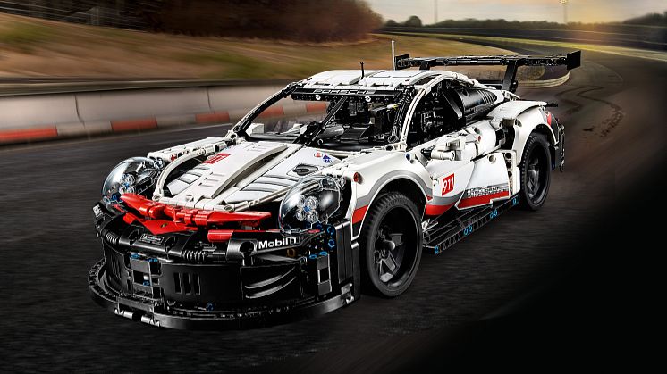 Сборка конструктора Porsher 911 (совместим с Lego technic)