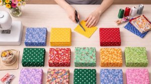 Всего лишь обычные квадраты ткани и 2 потрясающие идеи! Простое лоскутное шитье для создания красоты