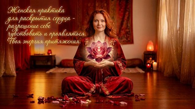 ЖЕНСКАЯ ПРАКТИКА для раскрытия сердечного центра и грудной клетки Смелость быть уязвимой и сильной