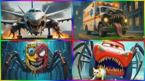 ИНФЕКТЕД СКАЙ 🆚 АМБУЛАНС МОНСТР 🆚 АВТОБУС ЕДОК 🆚 МАКВИН EXE!  КТО ОКАЖЕТСЯ СИЛЬНЕЕ? МУЛЬТИК-БАТТЛ