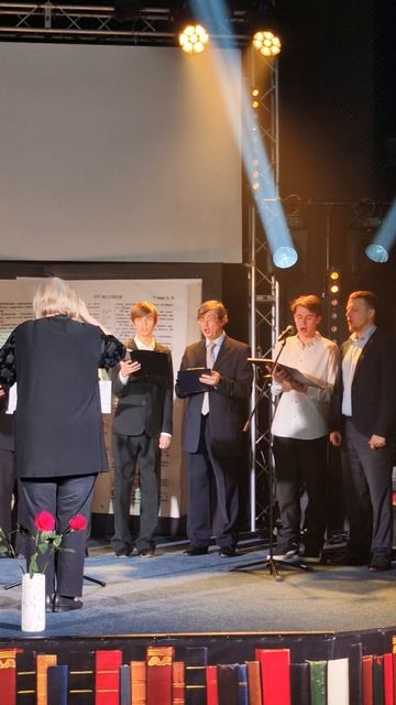 Хор нашей церкви на концерте честь 150-летия выхода Синодального перевода Библии на русском языке!