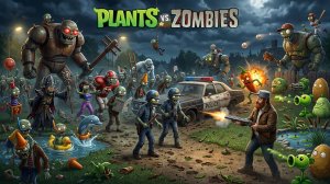 Зомби против растений-2 Plants vs Zombies PvZ Растения против Зомби ПвЗ