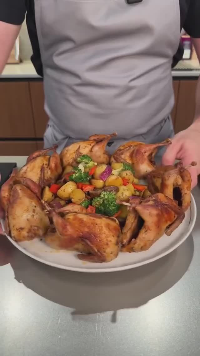 Маринад и гарнир к перепелкам в аэрогриле 🍗