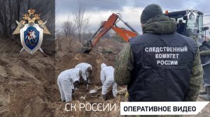 В ЛНР сотрудники СКР извлекли тела мирных граждан, погибших в результате украинской агрессии