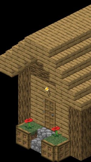 Как построить маленький дом в майнкрафте