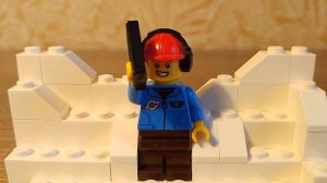 LEGO анимация привет из Антарктиды, MAX помог