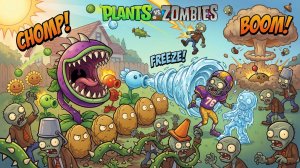 ПвЗ Plants vs Zombies Растения против Зомби PvZ Зомби против растений