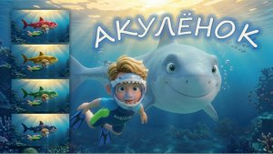 #акулёнок ТуРуРу песня для детей и малышей 🦈