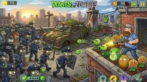 Зомби против растений! Plants vs Zombies ПвЗ PvZ Растения против Зомби