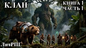 КЛАН | КНИГА 1 (ЧАСТЬ 1 ИЗ 2) | АУДИОКНИГА | ФАНТАСТИКА | ПРИКЛЮЧЕНИЯ #маг #аудиокнига #ЛИТРПГ