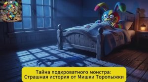 Тайна подкроватного монстра Страшная история от Мишки Торопыжки