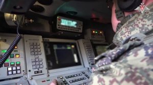 Расчёт ЗРК «Бук-М3» группировки войск «Центр» перехватил снаряды РСЗО HIMARS.