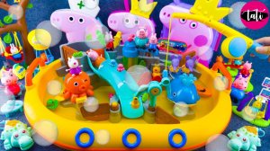 Играем в игрушки из мультика свинка Пеппа. Мультфильм для детей. ASMR АСМР