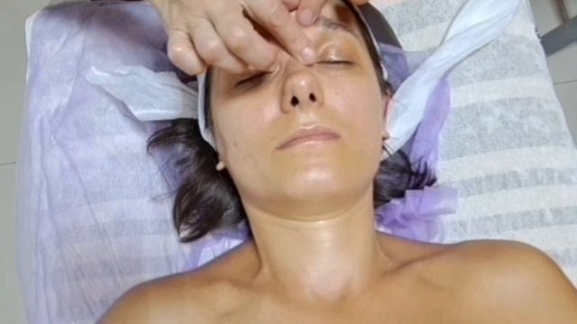 Векторный массаж лица