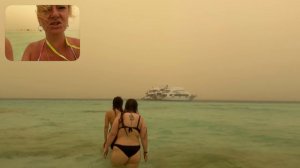 Песчаная Буря 19.03.2026г, шторм, поездка на белый остров Рас Мухаммед. Экскурсия в Египте.