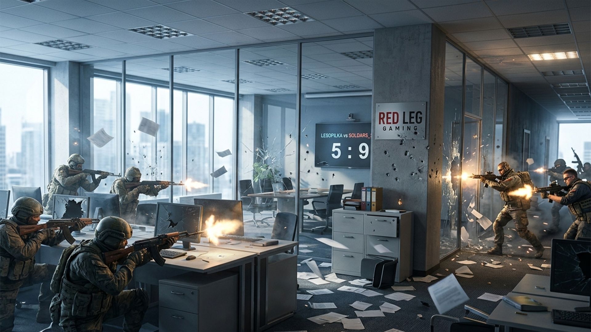 Point Blank — Клановая битва | LESOPILKA vs SOLDARS_52RUS | Деловой центр 5:9 (2013)