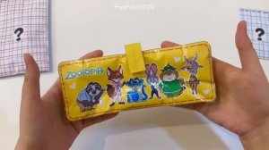 [💸paper diy💸] ZOOTOPIA SCHOOL BLIND BAG + IPAD PRO AND CASE unboxing! ｜ asmr