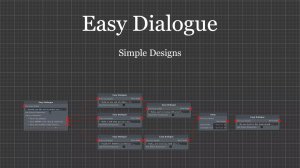 Asset Unity - Easy Dialogue (диалоговый инструмент на основе узлов)