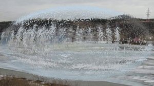 Подрыв льда на Томи в Кемерово