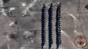 Ульяновские росгвардейцы выстроились в цифру «10» в честь юбилея ведомства  27 марта Федеральная слу
