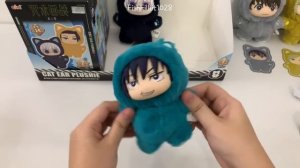 [💸unboxing💸] JUJUTSU KAISEN CAT EAR PLUSHIE BLIND BOX unboxing! ｜ asmr