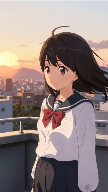 Светлая надежда: мечты юности #аниме #школа #романтика