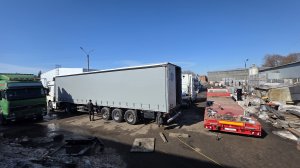 Бампер на VOLVO VNL и высокое седло #Возничий