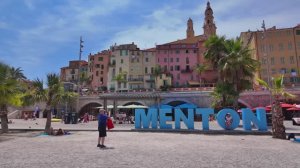 🇫🇷 Ментон, Франция 🍋 Лимонный город Французской Ривьеры / 2026 4K