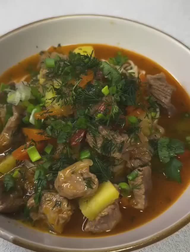 Лагман по-домашнему 🍝