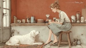 Душевный голос на кухне | Мягкий медленный джаз ☕ Винтажная атмосфера 1940-х