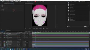JL CG #6.5 Риг лица при помощи _ Face Rig Duik, Joystic and Sliders