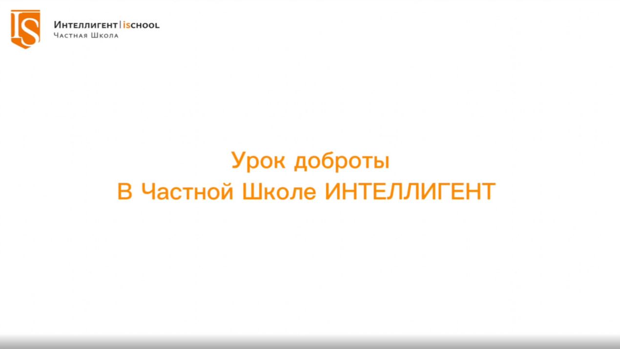 Урок добрых дел от благотворительного фонда Котодетки в Частной Школе ИНТЕЛЛИГЕНТ г.Солнечногорск🐾