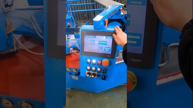 Производство спирально-навивных воздуховодов глазами оператора 😱