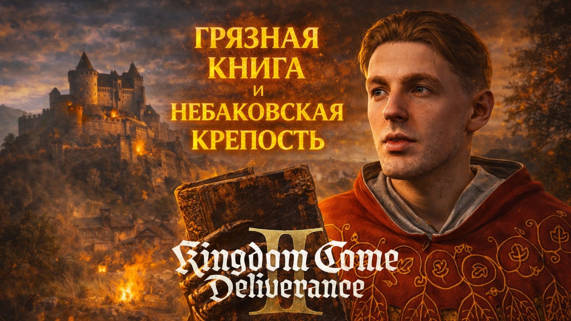 Kingdom Come Deliverance 2 НЕБАКОВСКАЯ КРЕПОСТЬ и КНИГА прохождение #75 Кингдом Кам Деливеренс 2