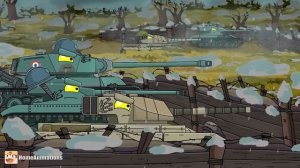 Все серии 17 сезона  КВ-44-М2 ЛЕГЕНДА - Мультики про танки