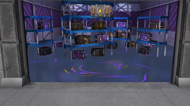 Открытие контейнеров в Tanks Blitz.