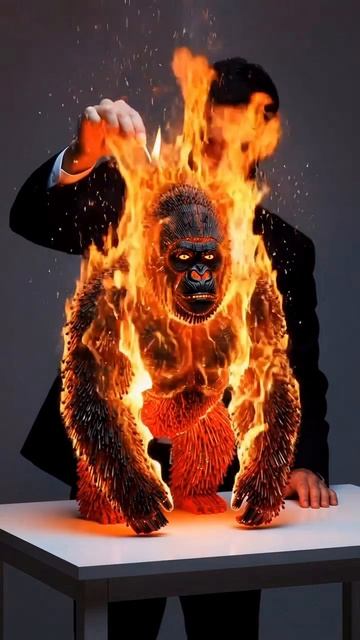 «Спички, статуя сгорела»