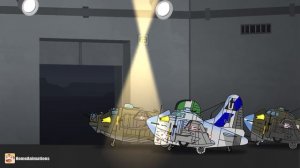 ОГНЕМЕТ-ТАНК пытается уничтожить БОЛЬШОГО МОНСТРА !