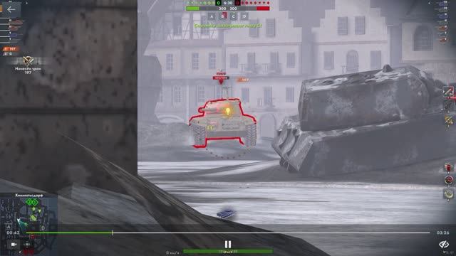 Игра в Танки, советский Танк СССР Т-43, просмотр танковых боев, сражения, игры и бои на танках