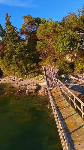 Заброшенный причал в Deer Harbor 🌊⚓