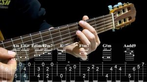 ИГРА АККОРДАМИ на Гитаре 011. Уроки Гитары. Аккорды и табы для Гитары Guitar B28