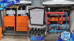 Обзор котла наружного размещения (2х200) = 400 кВт - турбированный уличного исполнения