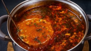 Самый Вкусный Грузинский Суп с Секретным ингредиентом! Одной тарелки всегда мало! Простой РЕЦЕПТ