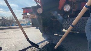 Ямочный ремонт дорог в Белгороде