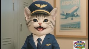 【Трудовой котик Муги】Люблю-люблю!! Как Муги ходил в магазин за новым чурру 🐱