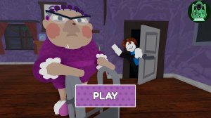 БАБУШКИН ДОМ #Побег из страшного дома (Обби) Игровой процесс в #роблокс #robloxgames