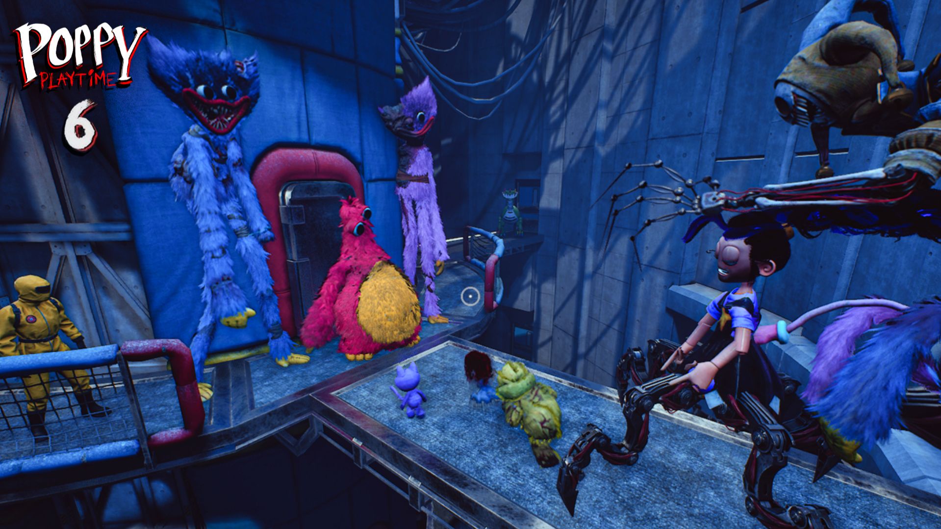 ЛИЛИ Превращается в МОНСТРА - Poppy Playtime: ГЛАВА 6 (Полное вступление + геймплей)