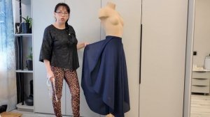 БРЮКИ НЕОБЫЧНОГО КРОЯ. Брюки полу солнце.  Ещё один вариант брючек.