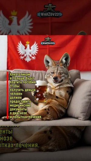 Алкоголикам в Польше будут платить пособия. Чтобы получить деньги, человек должен предоставить.